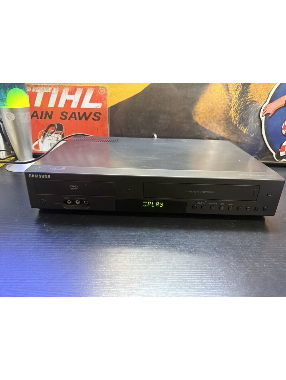 Samsung DVD-V9800 DVD VCR Combo VHS Player Recorder HDMI Tested READ